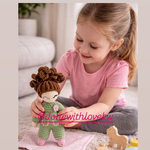 Luna Doll - Handmade Crochet