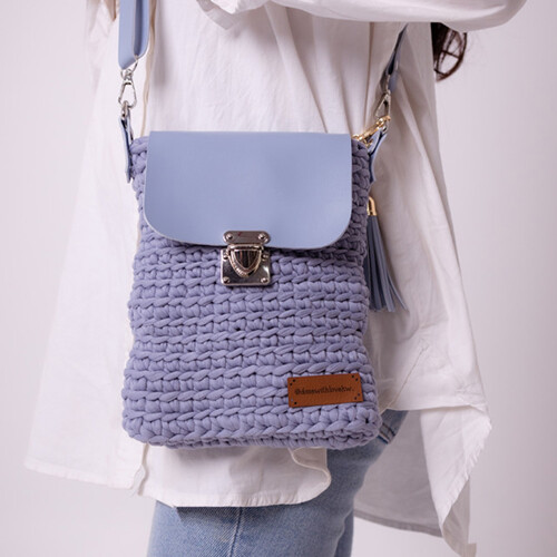 Crochet Cross Bag