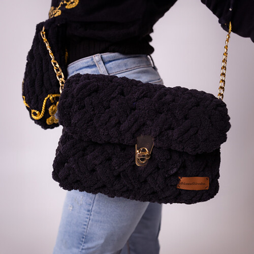 Black Winter Bag