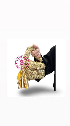 Crochet bag model Puff