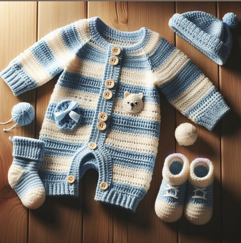 Crochet course for baby clothes