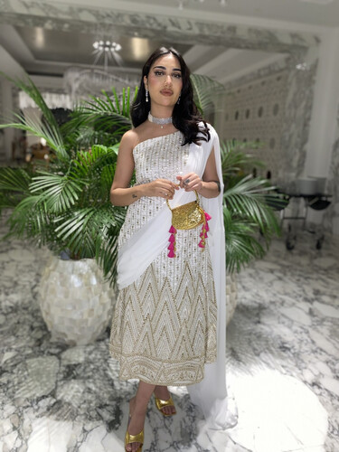 White Saree