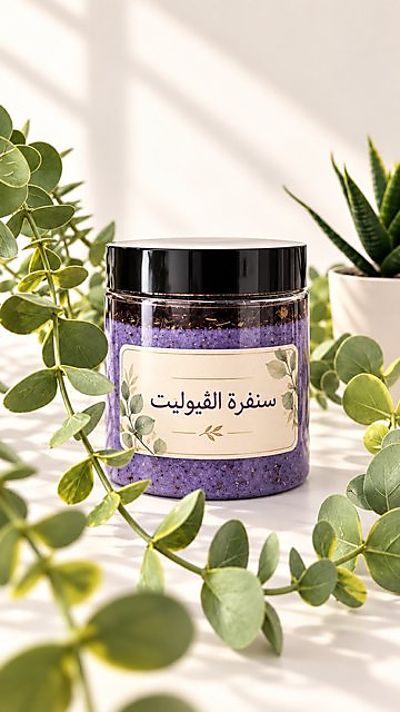 سنفرة فيوليت للجسم
