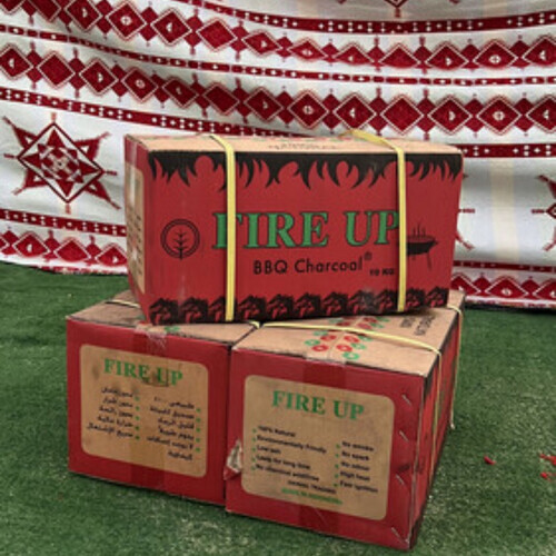 فحم فاير آب سداسي 10 كيلو