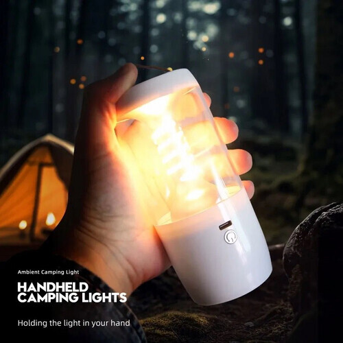 مصباح تخييم يدوي