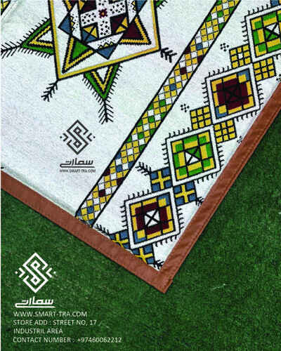 طقم 4 مدات نجمه ديالا أبيض - صغير