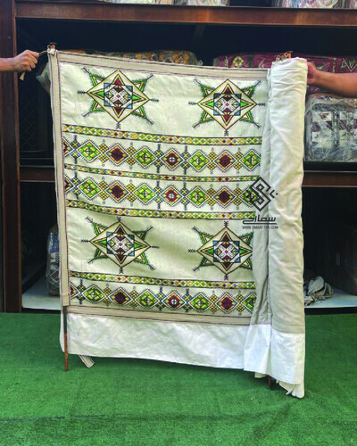 رواق نجمه ديالا أبيض ( سناح ) - 6 × 1.5