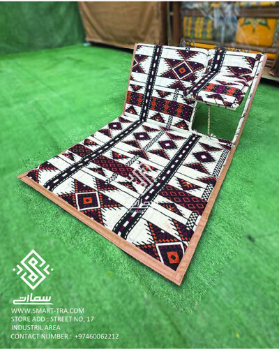 كرسي شعبي مفرد مع تكايه - حجازي