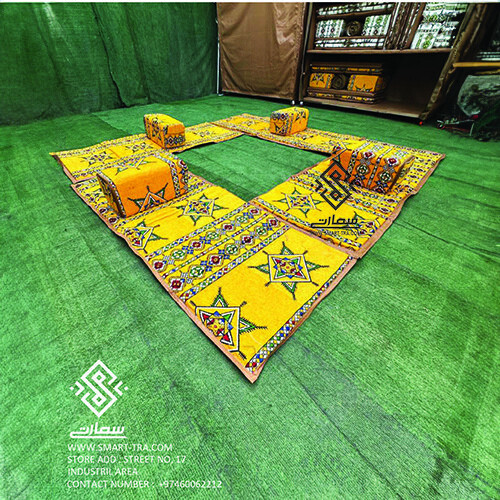 طقم 4 مدات نجمه ديالا أصفر - كبير