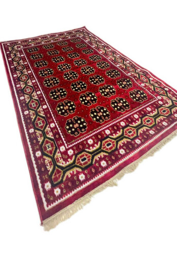 سجاد تركي - عنابي مزخرف