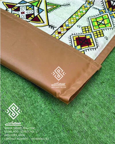 طقم جلسه شعبيه - نجمة ديالا أبيض - كبير