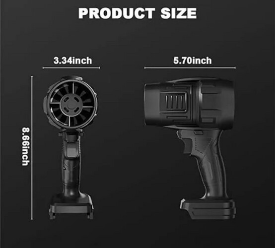 نافث الهواء - لاسلكي