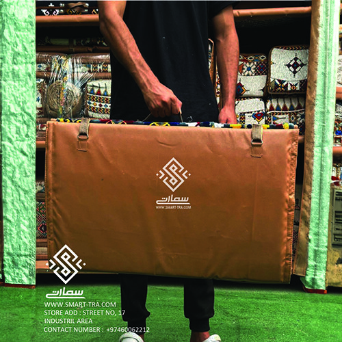 كرسي شعبي مفرد مع تكايه - النجمه الرماديه