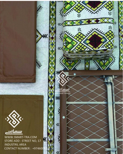 طقم جلسه شعبيه - نجمة ديالا أبيض - كبير