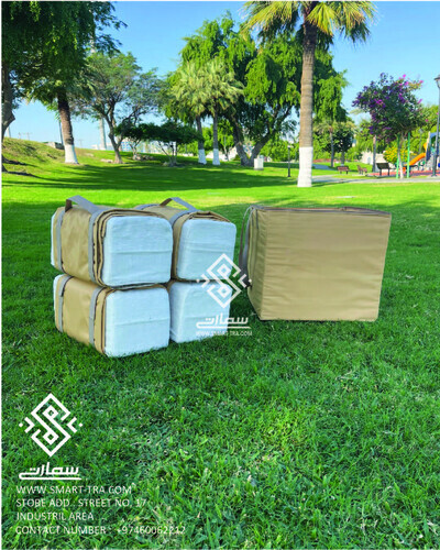 طقم شنط مدات - أبيض