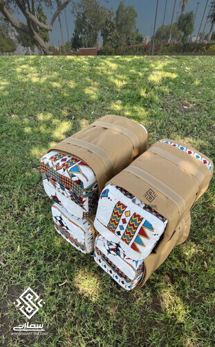 اطقم مدات مع شنطة - عسيري أبيض