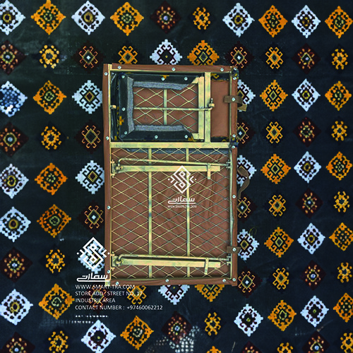 كرسي شعبي مفرد مع تكايه - النجمه الرماديه