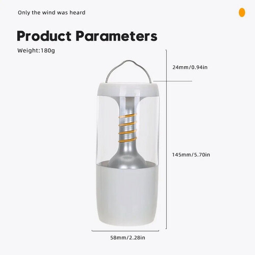 مصباح تخييم يدوي