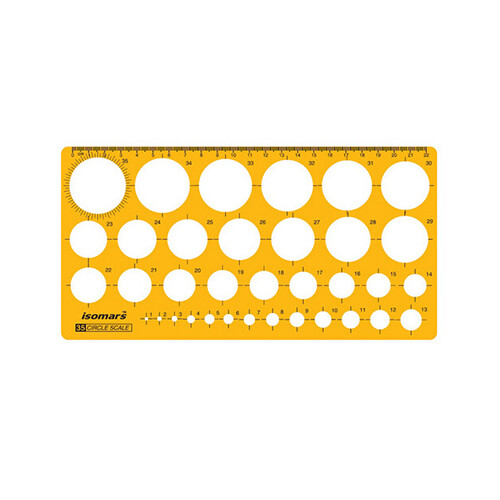 Circle ruler