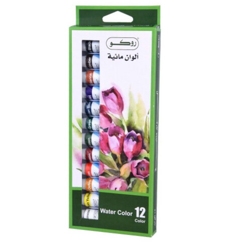 ألوان مائية انابيب روكو