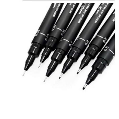 قلم تحبير Uni Pin متعدد الدرجات