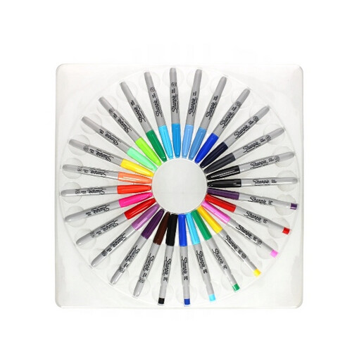 أقلام تحديد شاربي اصلي 28 لون