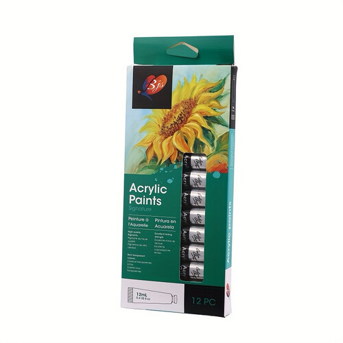 الوان اكريليك 12 لون