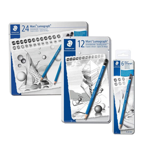 طقم اقلام رصاص ستادلر درجات مختلفه