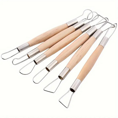 طقم ادوات (نحت،خزف) من  5 قطع