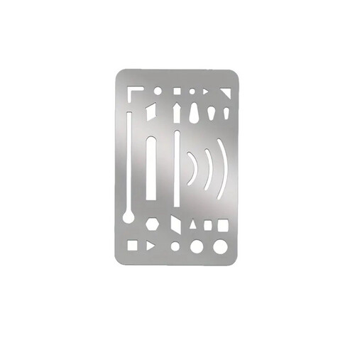 شريحة المسح المعدني