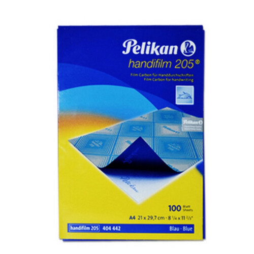 ورق كربون pelikan ازرق
