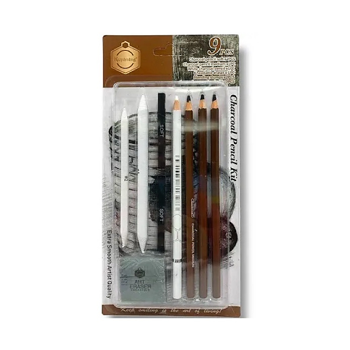 طقم اقلام فحم