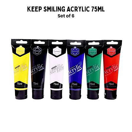 keep smiling acrylic color 75ml set