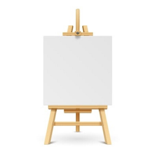 white canvas board multi size