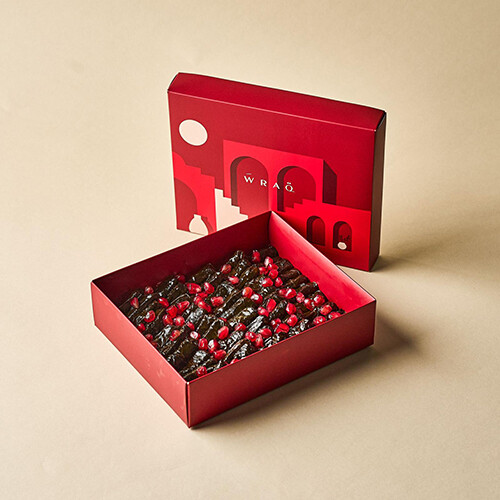 Grape Leaves with Pomegranate Molasses