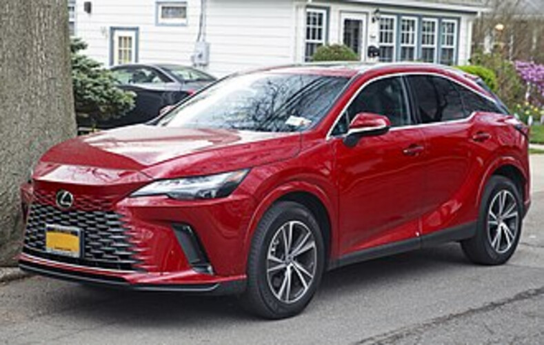 Lexus RX 5 Seaters 2022-2026