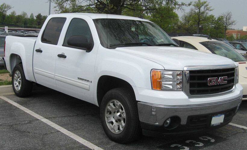 GMC Sierra 4 Doors 2007-2014