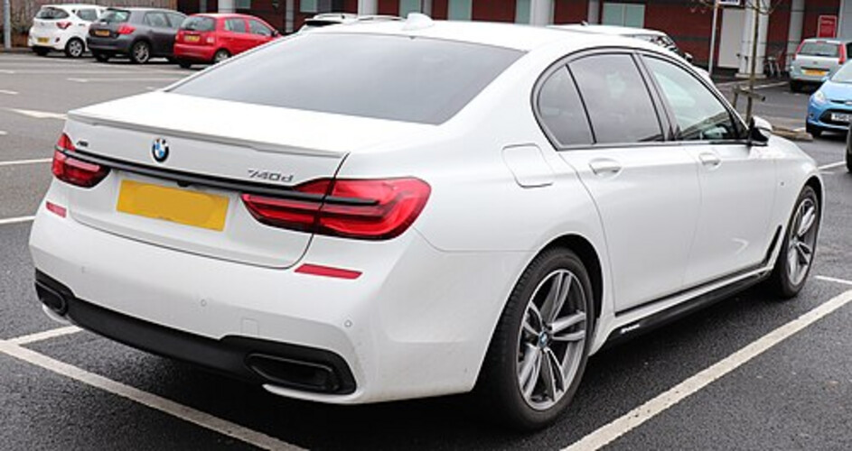 BMW 7 Series 2015-2022