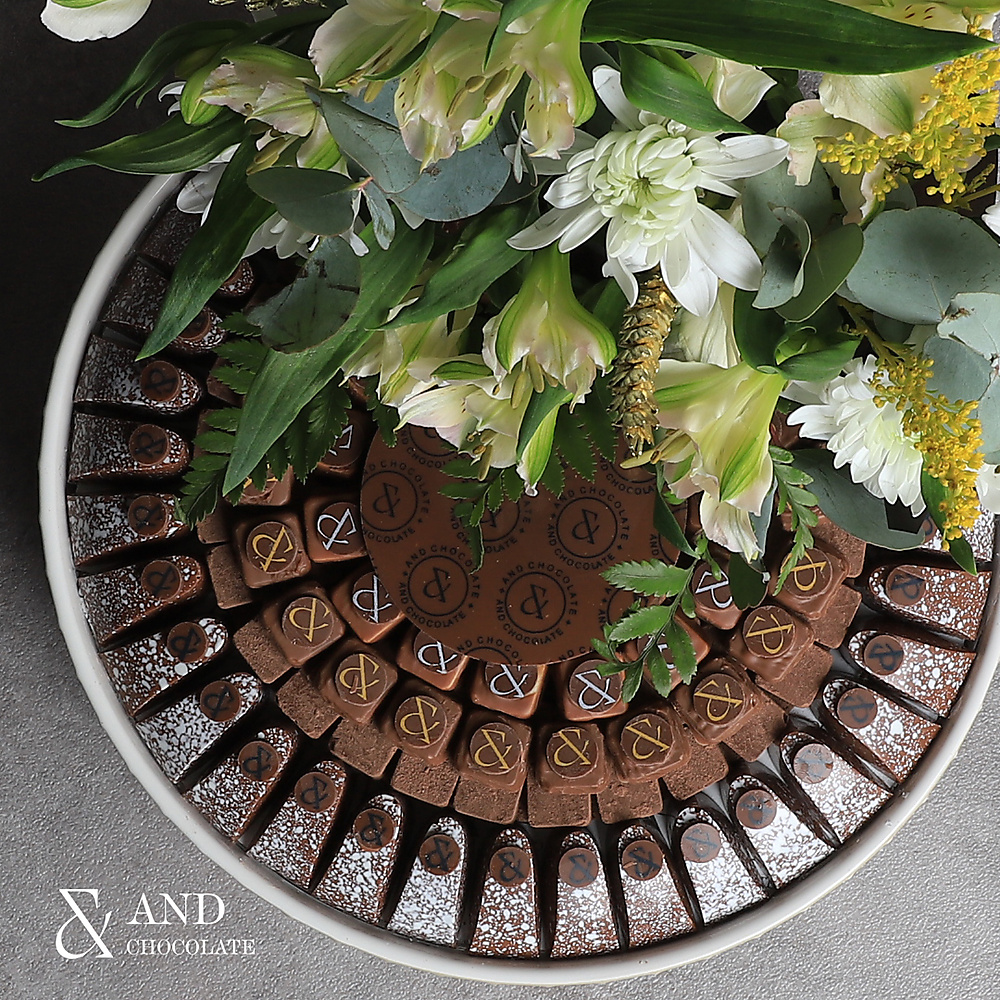 & 69 CHOCOLATE FLOWERS