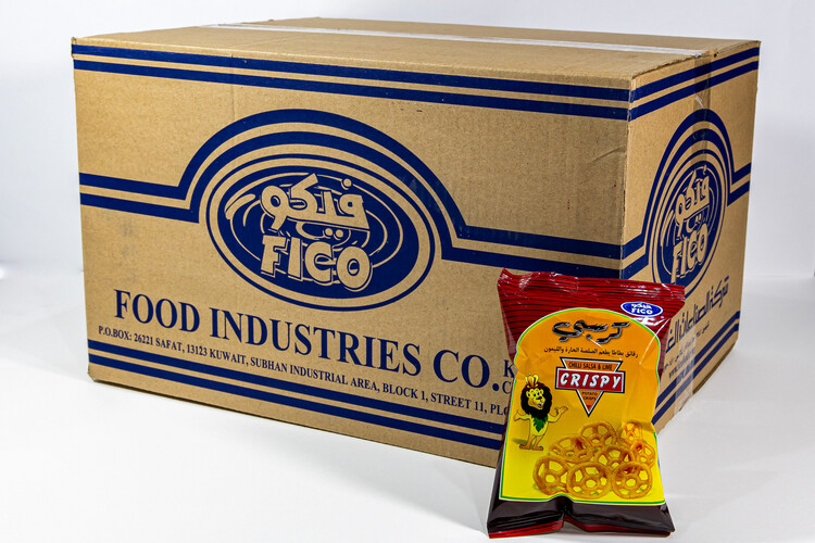 بطاطس كرسبي  الصلصة الحاره والليمون