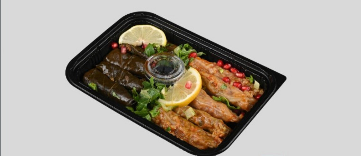 ورق عنب مع ملفوف صغير