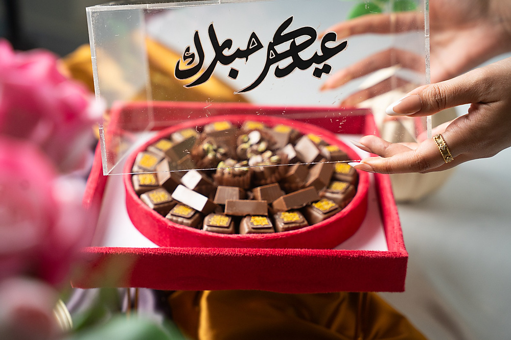 صينية شيكولاته العيد 4