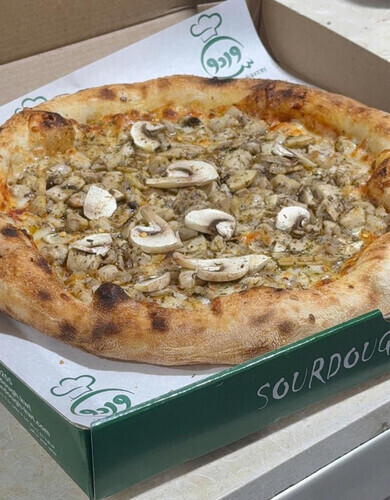 Mushroom Pizza