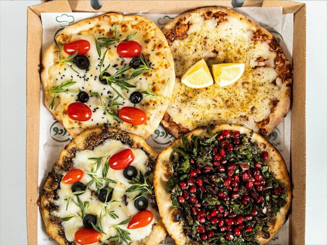 Box of 16 light dough pieces without edges