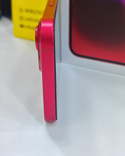 ايفون 14 256 جيجابايت أحمر – مستعمل كالجديد بطارية 81%