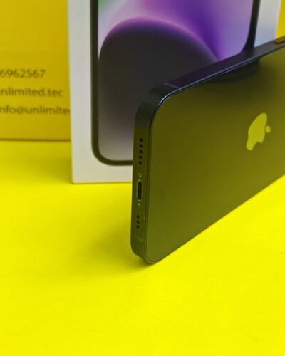 ايفون 14 – 128 جيجا – أسود نسبة البطارية 91% مستعمل كالجديد