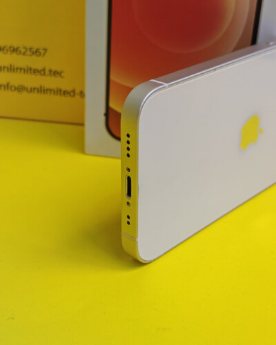 iPhone 12 Mini 128GB White used like new Battery 74%