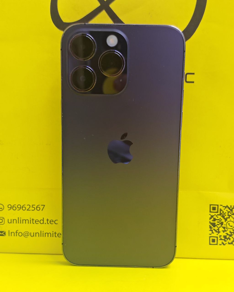 ايفون 14 برو ماكس – 256 جيجا – بنفسجي بطارية 100% مستعمل نظيف