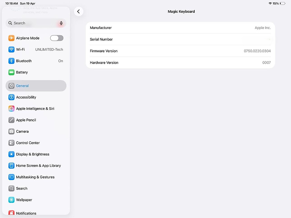 Apple Magic Keyboard 13 M4/M5 White – Used Like New