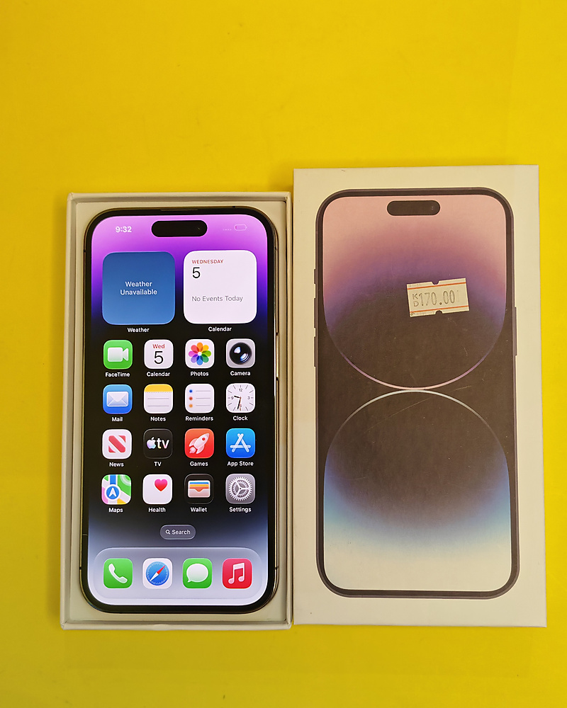 iPhone 14 Pro 512GB Deep Purple – Battery 78% Used Like New